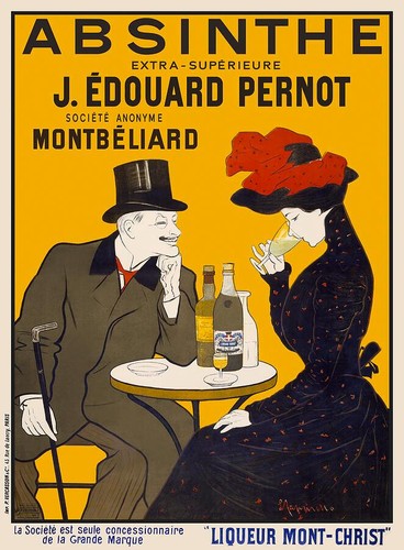 Absinthe table vintage french - absinthe,